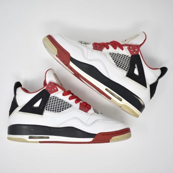 2006 Jordan 4 Fire Red 4 Mars Blackmon - Picture 4 of 4